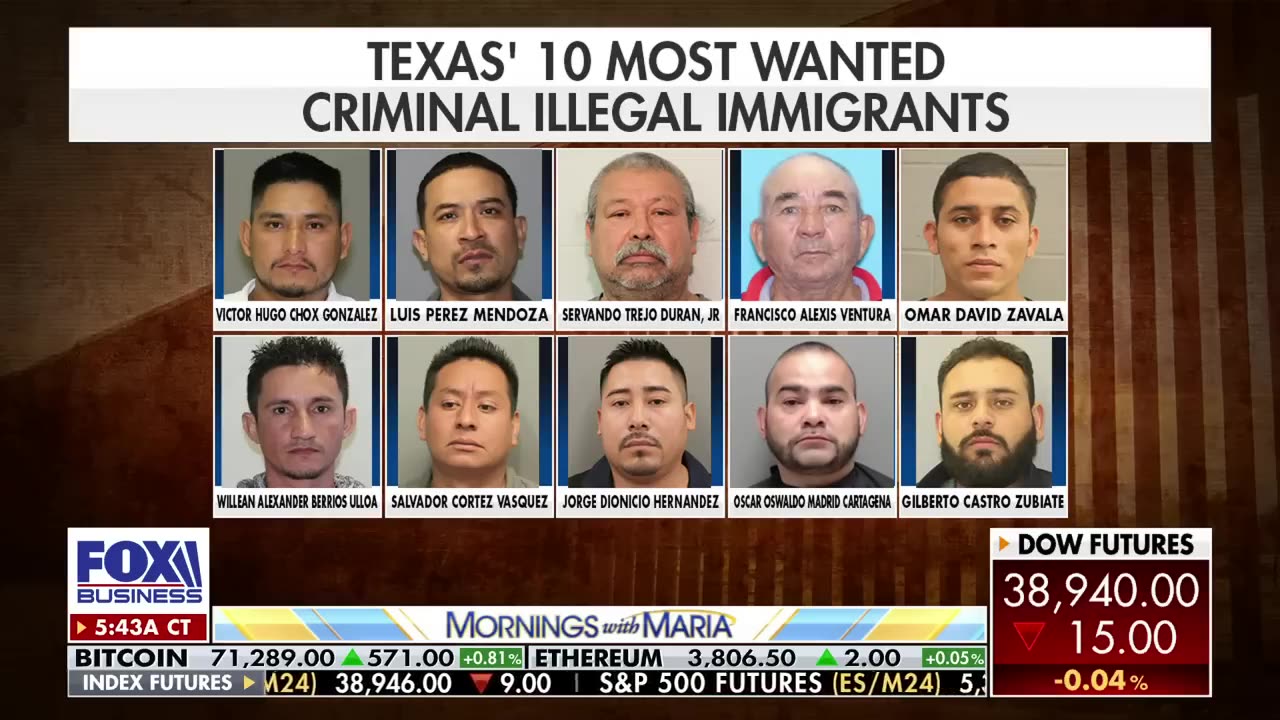 Texas releases 10 most wanted illegal migrant list