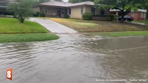 Historic Dallas Rainfall: Homes Flooded, Vehicles Swept Away