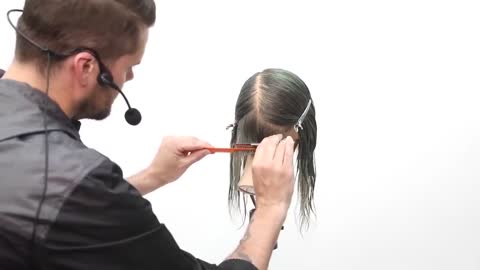 One Length Bob Haircut Tutorial