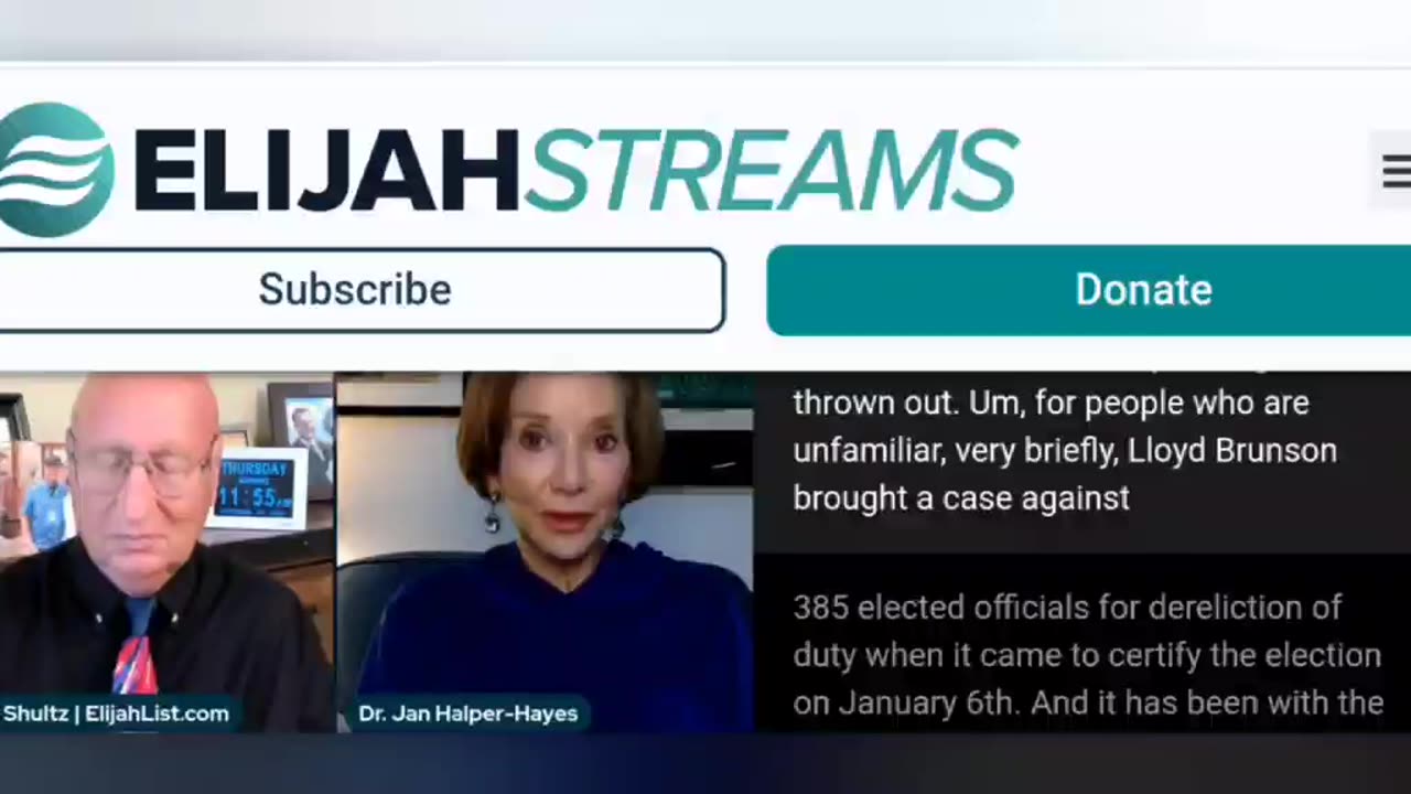 Jane Halper Hayes~Lloyd Brunson Signed A NDA..Trump Will Officially Be Put Back Into Office Before Jan 20th