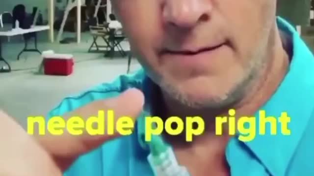 FAKE NEEDLE TRICK