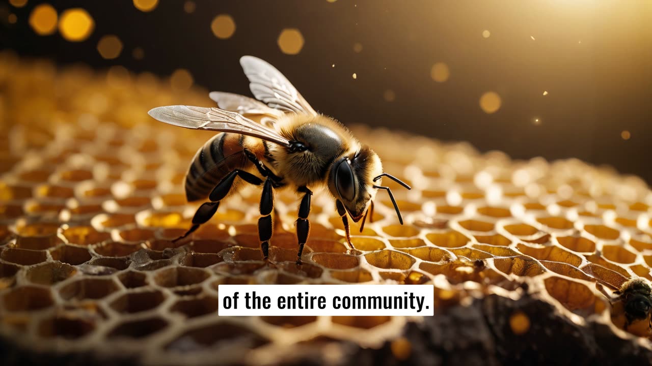 Bee: Hard work, community and organization