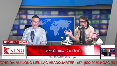 TIN TỨC HOA KỲ BUỔI TỐI - 10/20/2022 - The KING Channel