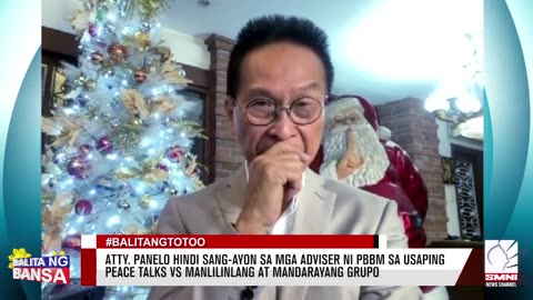 Atty. Panelo hindi sang-ayon sa mga adviser ni PBBM sa usaping peace talks vs manlilinlang na grupo