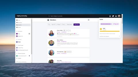Are You A Mighty Networks Member And Sharing This Stream?