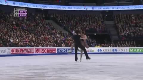 Tessa Virtue, Scott Moir Free Dance