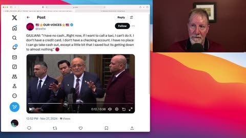 Explaining Why Bankruptcy Cannot Save Giuliani From Fascist Lawfare.