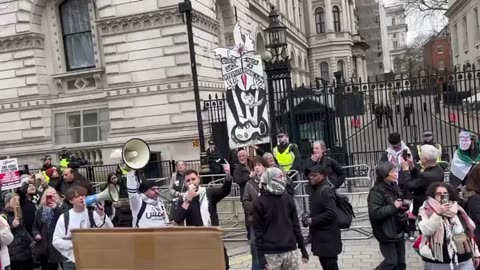 Calls for an "intifada revolution" in London.