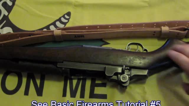 Basic Firearms Disassembly #4: M1 Garand semiautomatic rifle