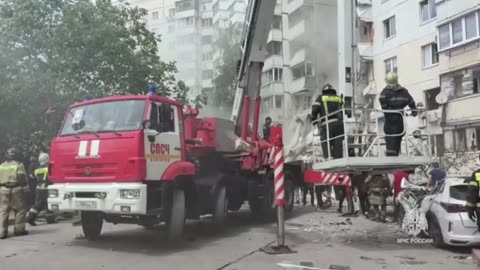 12/05/2024 BELGOROD: ATTACCO UCRAINO CONTRO EDIFICIO DI CIVILI