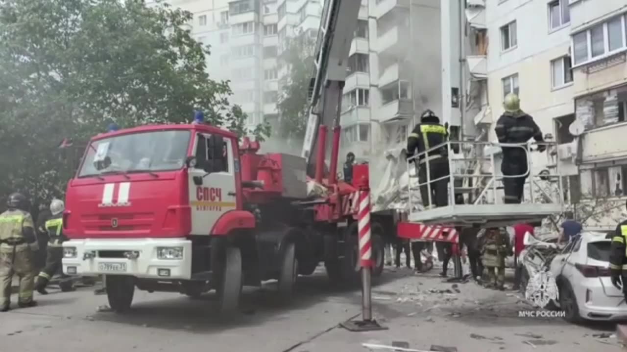 12/05/2024 BELGOROD: ATTACCO UCRAINO CONTRO EDIFICIO DI CIVILI