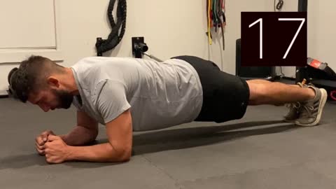 5 Minute Plank AB Core Workout