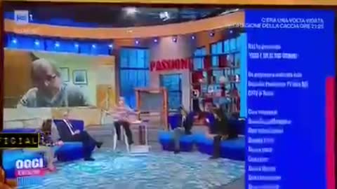 Ennesima Bomba di Crisanti trattato dai Conduttori come un no vax