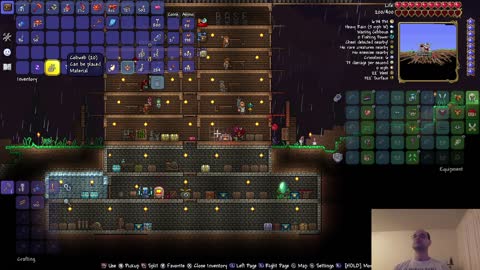 The Meat Locker; Terraria, Expert Drunk World; Ep 85
