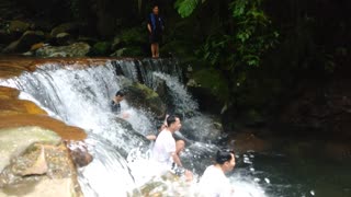 What are they doing in the river?