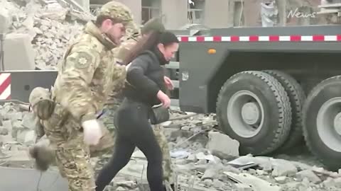 Deaths reported after Russian strike on government building in Southern Ukraine
