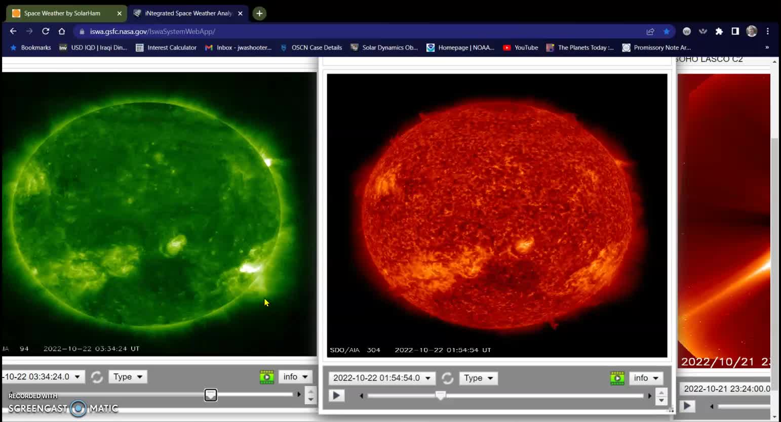 UFO and Comet differences, G-1 Magnetic Storm 10-22-22
