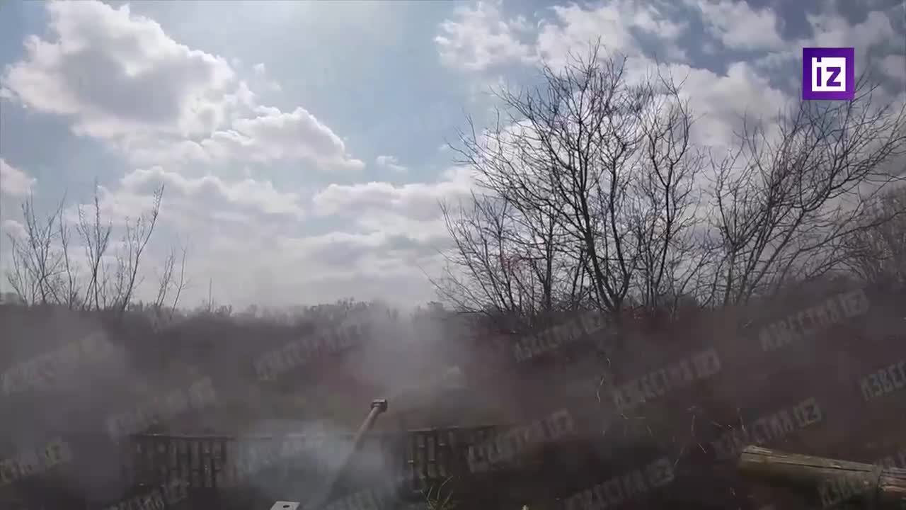The work of the BMP-2 in the area of ​​Severodonetsk