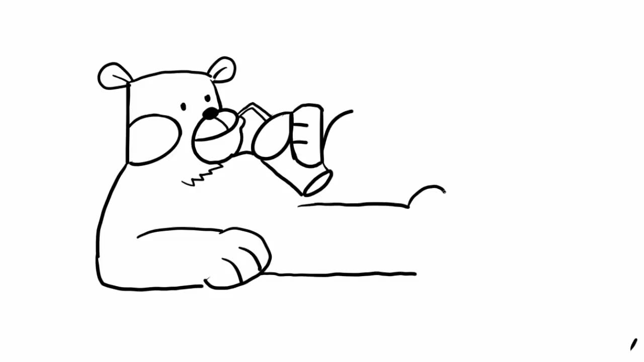 How to Turn word bear into a Cartoon Bear (Wordtoon) Summer Moment.