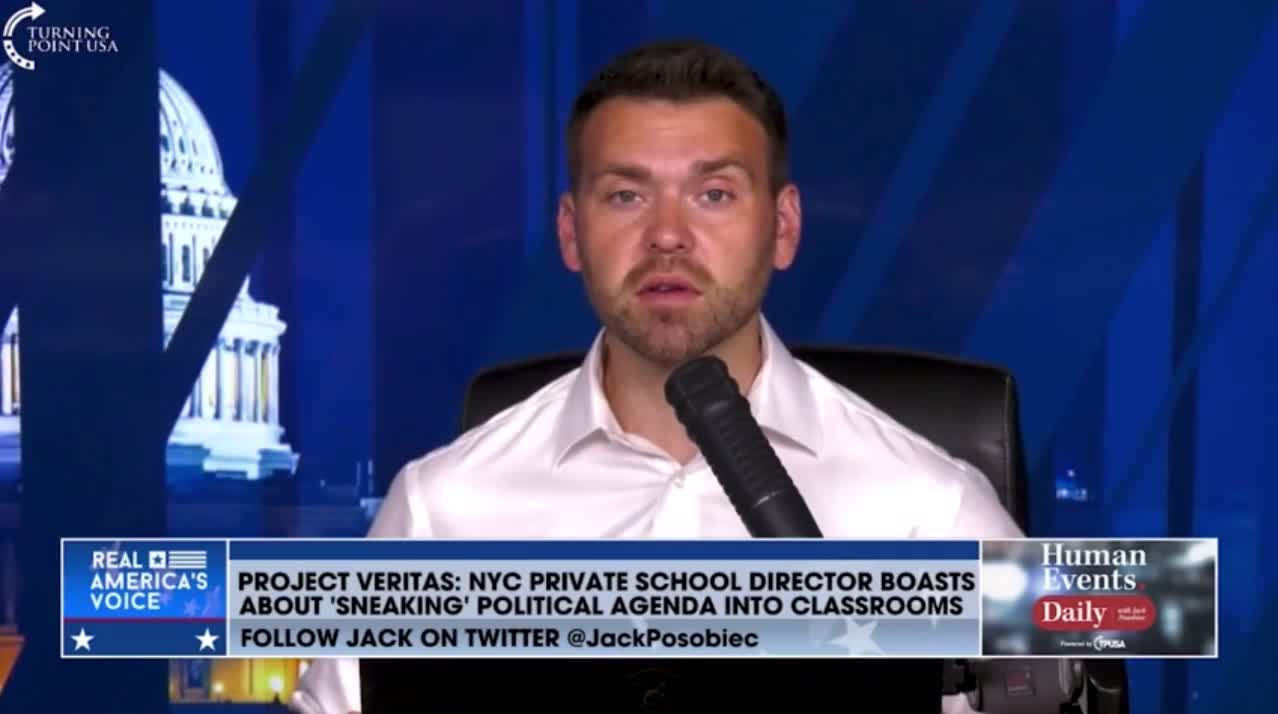 Jack Posobiec discusses the NYC private school teacher caught by Project Veritas