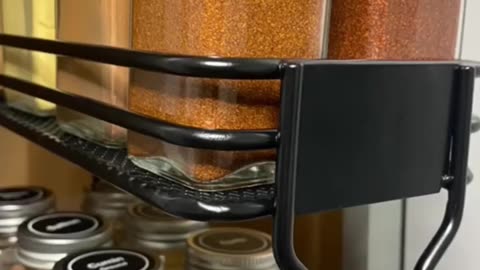 SpaceAid Pull Out Spice Rack Heavy Duty Slide Out Spice Cabinet Organizers