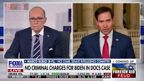Marco Rubio: Biden either has dementia or he should have been charged with a crime