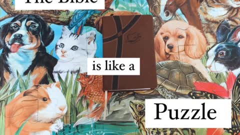 The Bible is Like a Puzzle