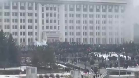 Protesters storm mayor's office in Kazakhstan's largest city Almaty