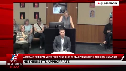 Assistant Principal Voted For 8-Year-Olds To Read Pornography And Dirty Magazines