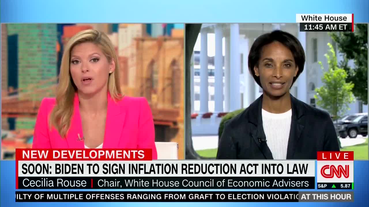 CNN Calls Out Biden Advisor on Bogus Branding of New Tax Increase Bill