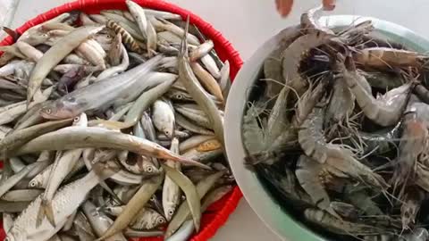 আজকে গুড়া মাছ পাক করব I will cook powdered fish today