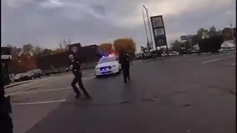 Criminal Shoots Cop With Cop's Gun