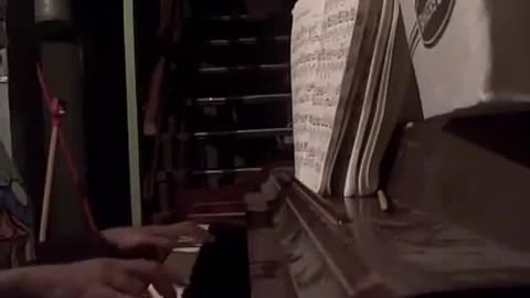 Henry Playing the "Nightingale Rag" by Joseph Lamb