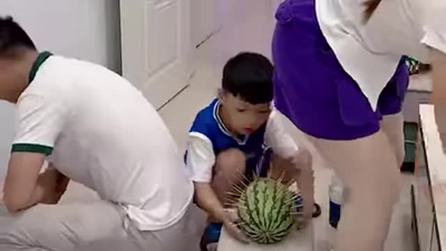 When the son grows up, he will protect his mother