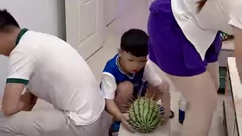 When the son grows up, he will protect his mother