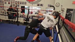 Joey sparring Chino. 12/12/24