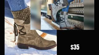 Women's Mid-Calf Flock Boots