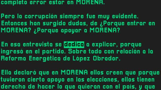 Reflexiones sobre lo vano y contradictorio de las mentiras de MORENA y sus medios