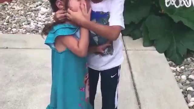 Brother of the year 💙 "You're strong
