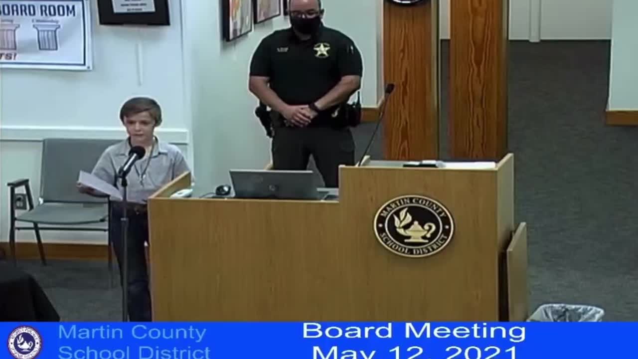 This 10 year-old boy just obliterated his school board’s mask mandate