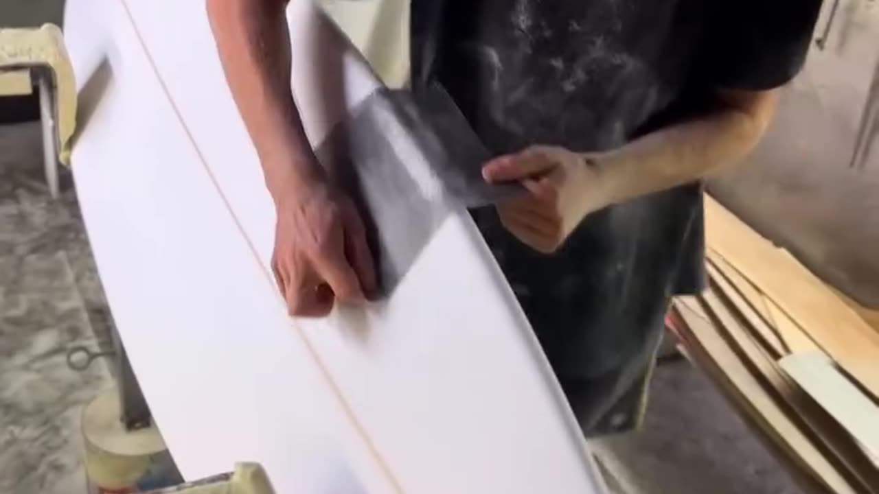 here's how to turn foam into the perfect surfboard