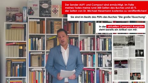 „Die große Täuschung“: erstmals Inhalte des neuen & letzten Enthüllungswerks nach „Fremdbestimmt“