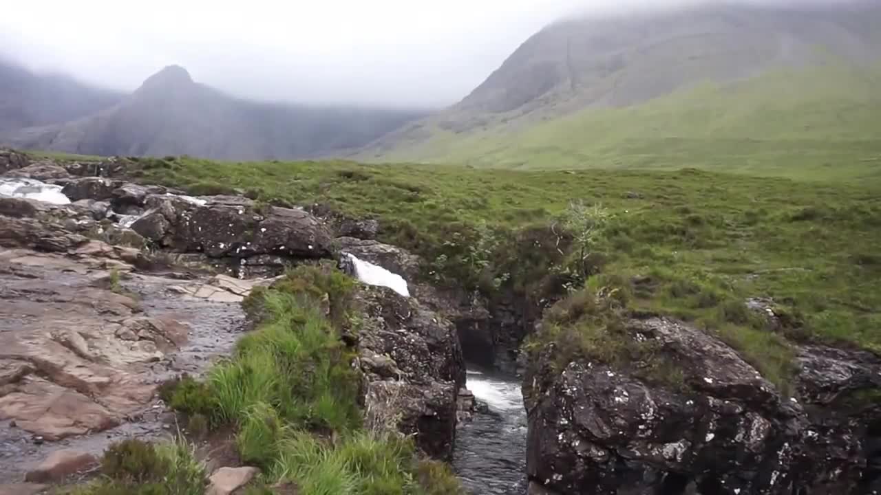 ETERNAL YOUTH FAIRY POOLS ISLE OF SKY SCOTLAND