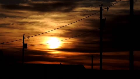 Sunset timelapse. Shiprock NM. Beautiful timelapse of the sunset.