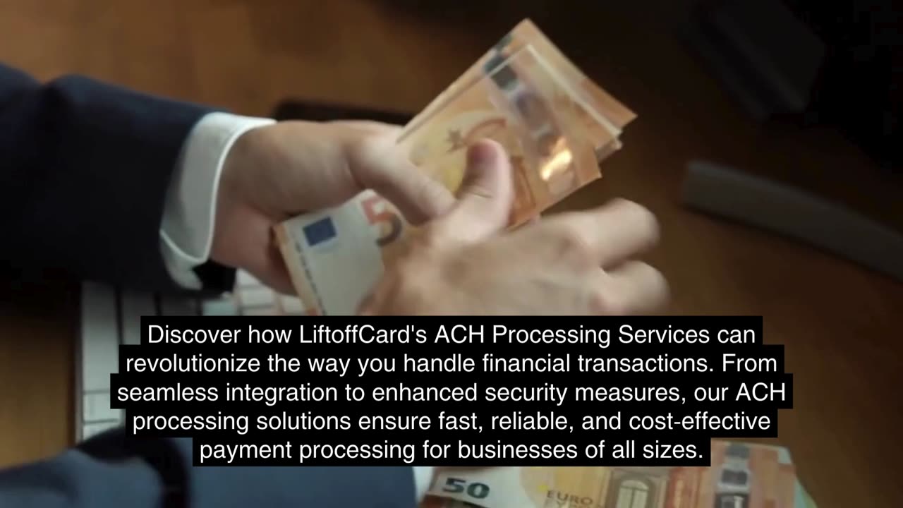 LiftoffCard ACH Processing Services Streamline Your Financial Transactions