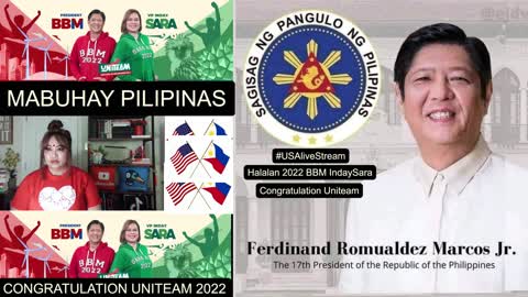 Congratulation Uniteam 2022 Mabuhay Pilipinas Mabuhay Ang Bawat Pilipino Bagong Buhay Bagong Pagasa