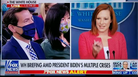 Psaki talks about boosters every 6 months - (compilation video edit)