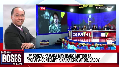 Jay Sonza: Kamara may ibang motibo sa pagpapa-contempt kina Ka Eric at Dr. Badoy