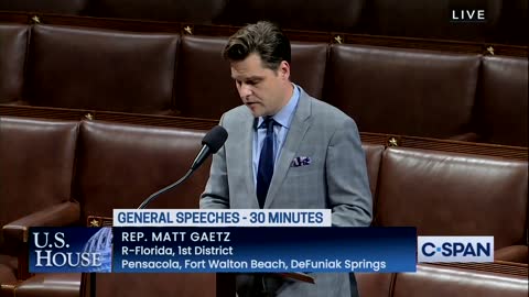 Somebody's trying to KILL the Great Matt Gaetz...DOJ doesn't care.