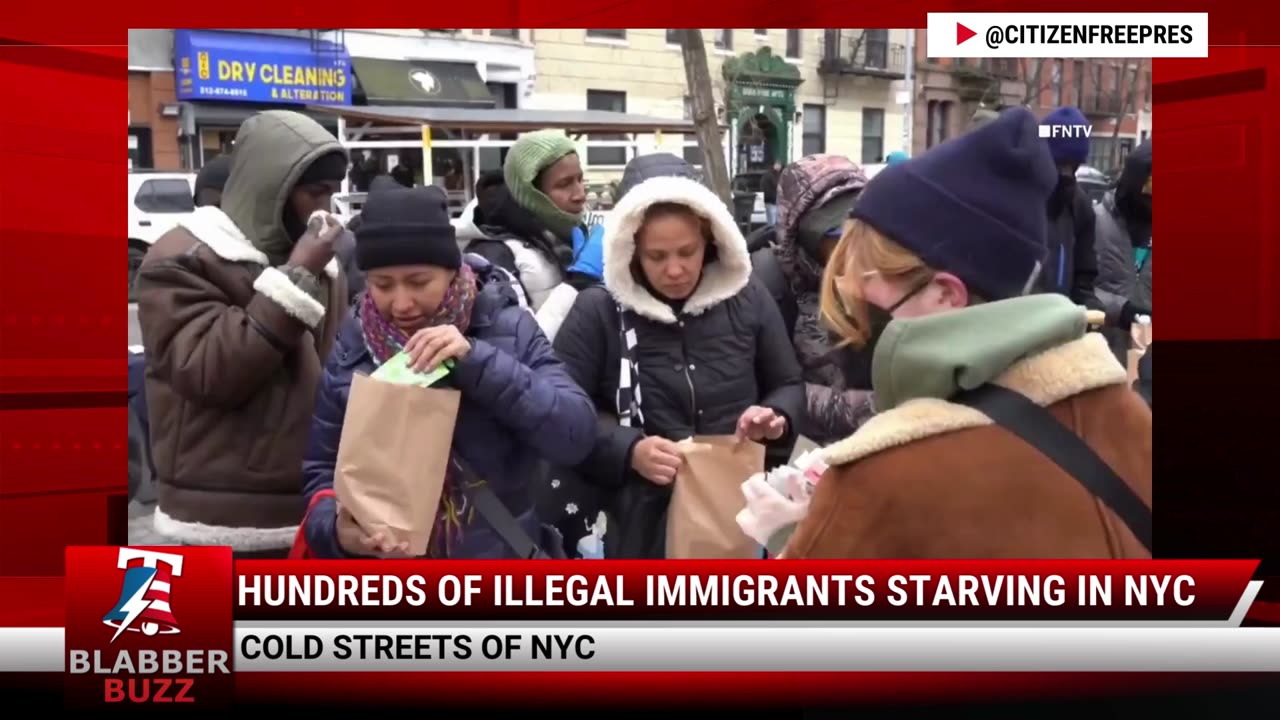 Hundreds Of Illegal Immigrants Starving In NYC